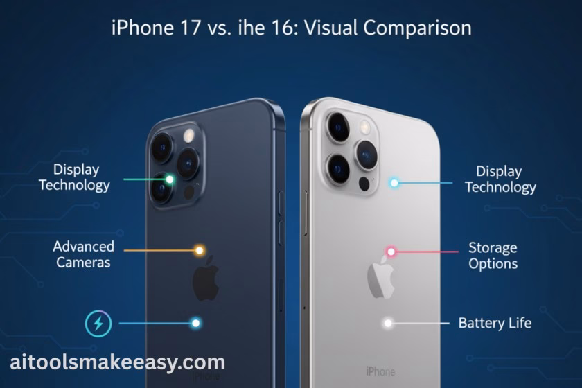 full iPhone 17 vs iPhone 16 comparison- iPhone 17 features you didn't know